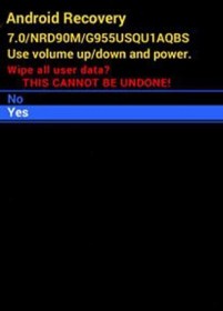 Cómo Hacer Hard Reset A Un Samsung Galaxy Note 10 Plus 5G 5 Seleccione La Opción Sí