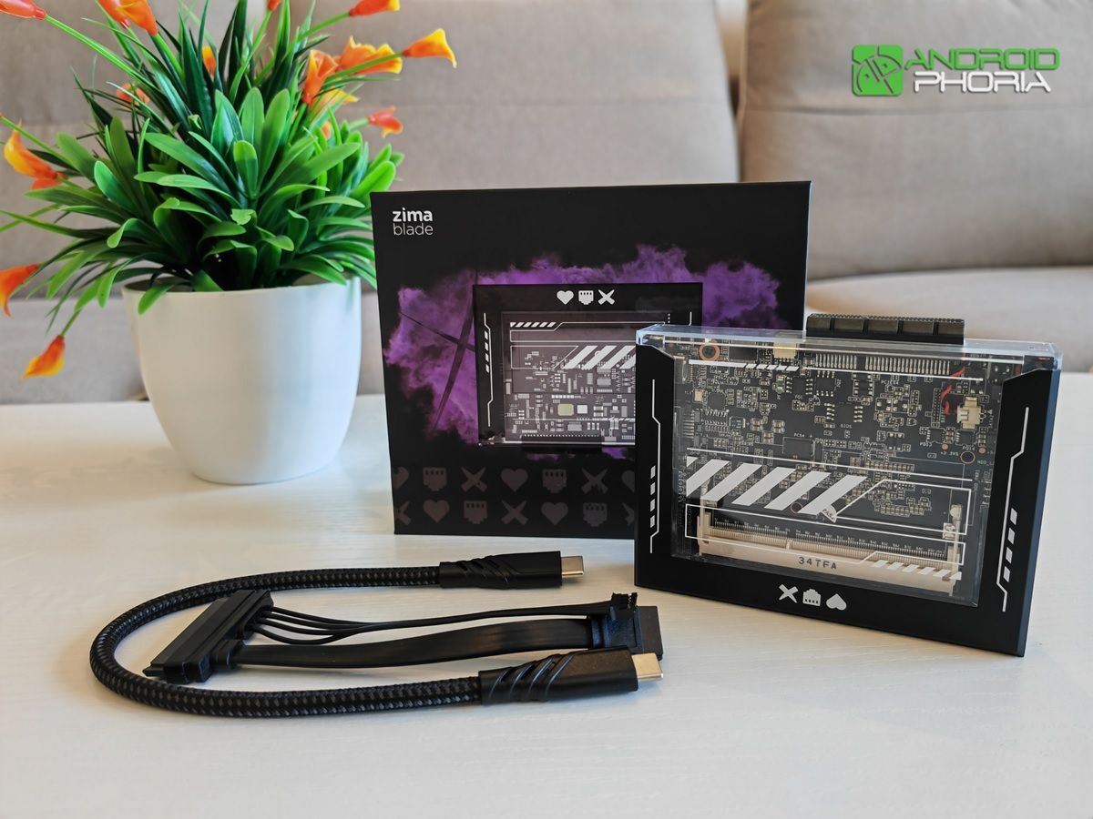 Zimablade Review: The Most Compact And Economical X86 Server 1 Zimablade Includes Usb-C And Sata Cables