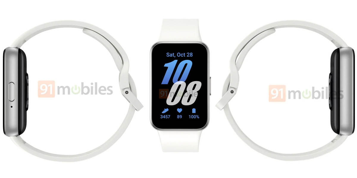 Design De Tela Curva Do Samsung Galaxy Fit 3