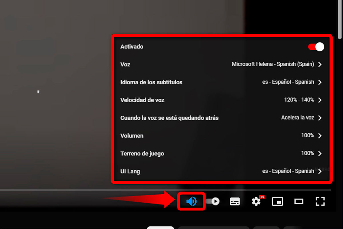 Open The Youtube Video You Want To Convert To Spanish