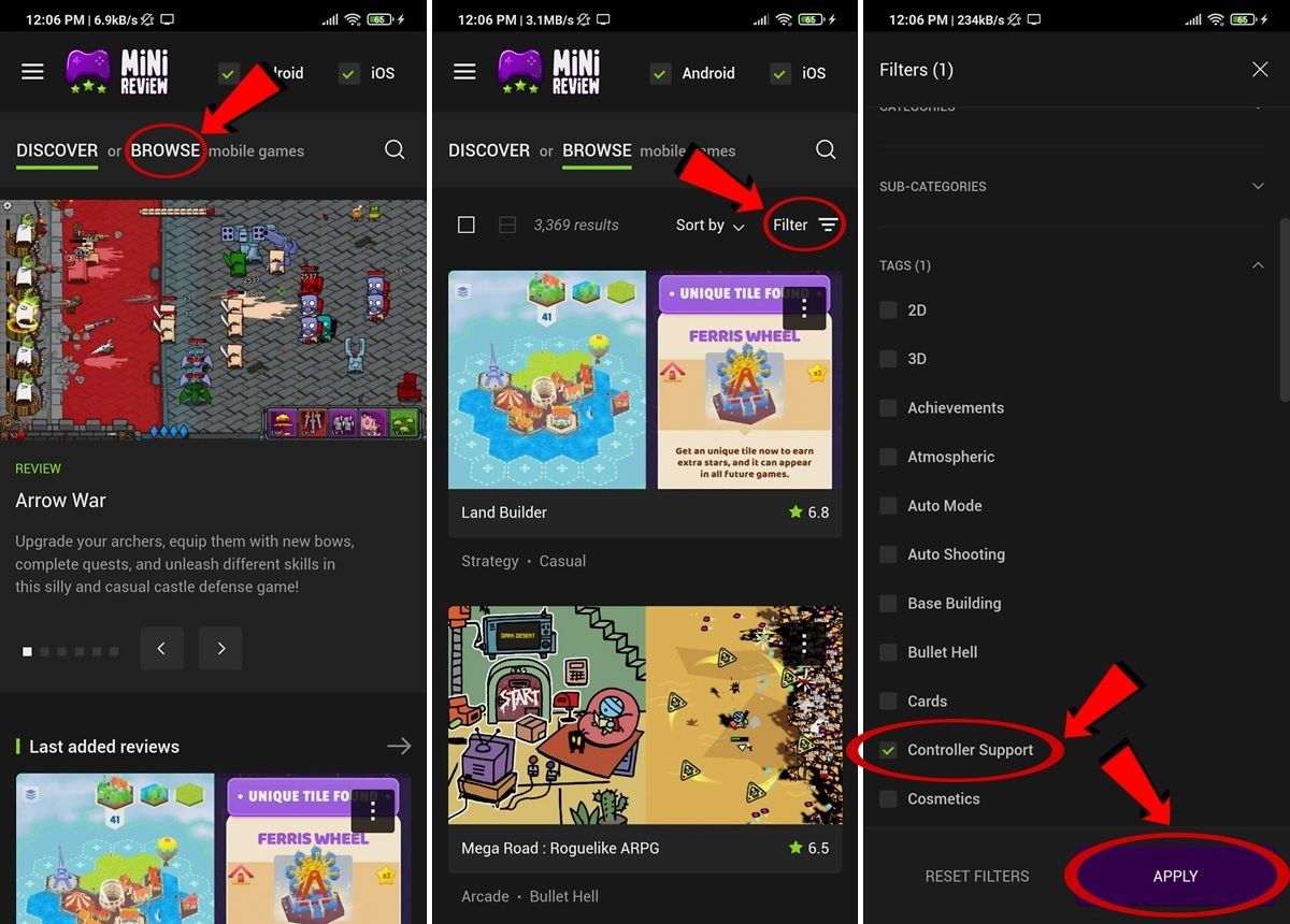 Use The Minireview App Filter To Find Out Which Android Games Are Compatible With The Controller.