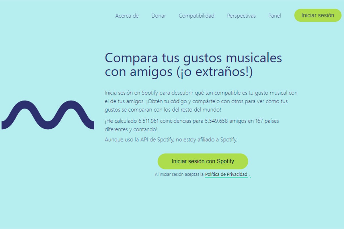 Musictaste.space: Compare Your Music Taste With Your Friends