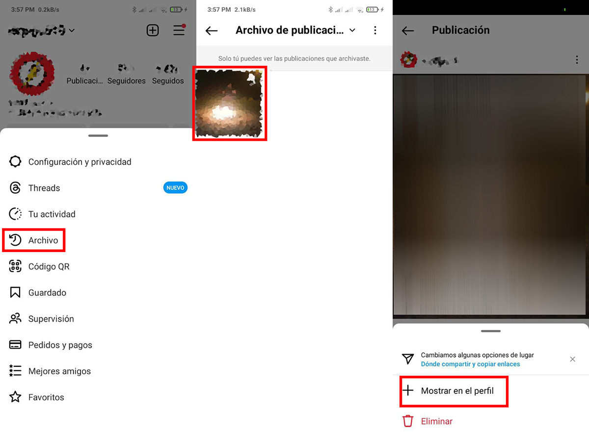 How To Unarchive A Hidden Post