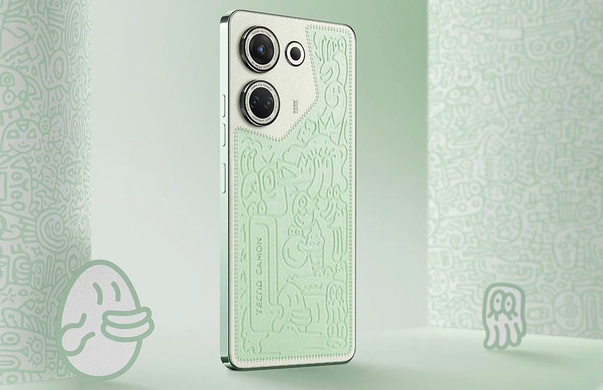 Tecno Camon 20 Avocado Art Mejor Diseño 2023