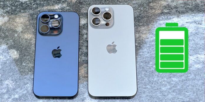 How Long Does The Battery Last On The Iphone 15 And Iphone 15 Pro Max?