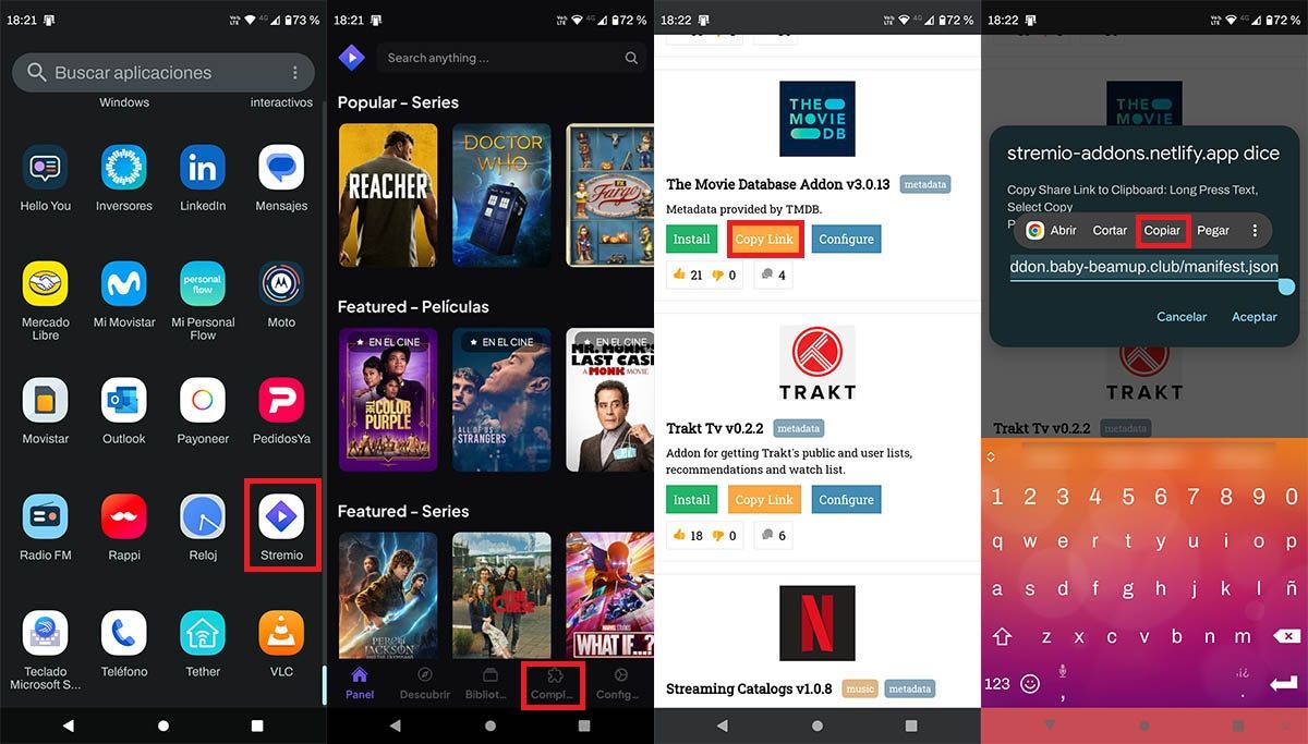 Install Add-Ons On Stremio Android