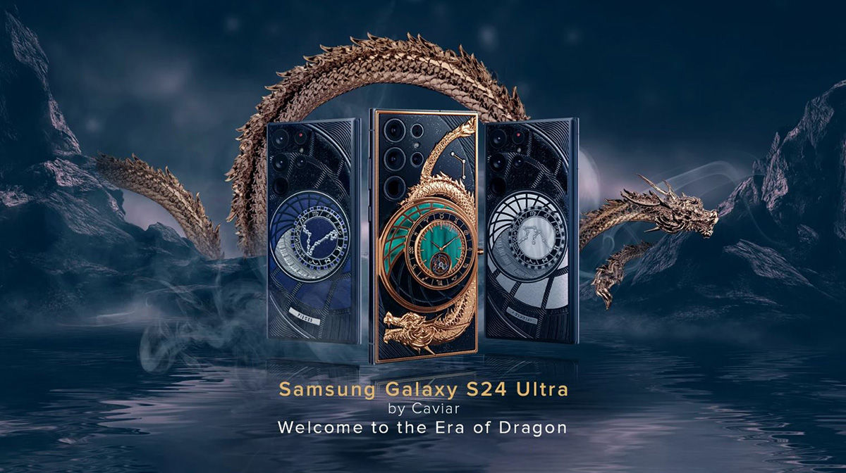 Caviar 的《龙腾世纪》系列还包括其他 Galaxy S24 Ultra 型号