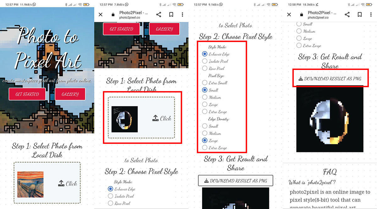 Photo To Pixel, A Tool To Create Art