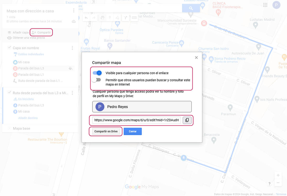 How To Share Your Personalized Google Maps Design With Friends