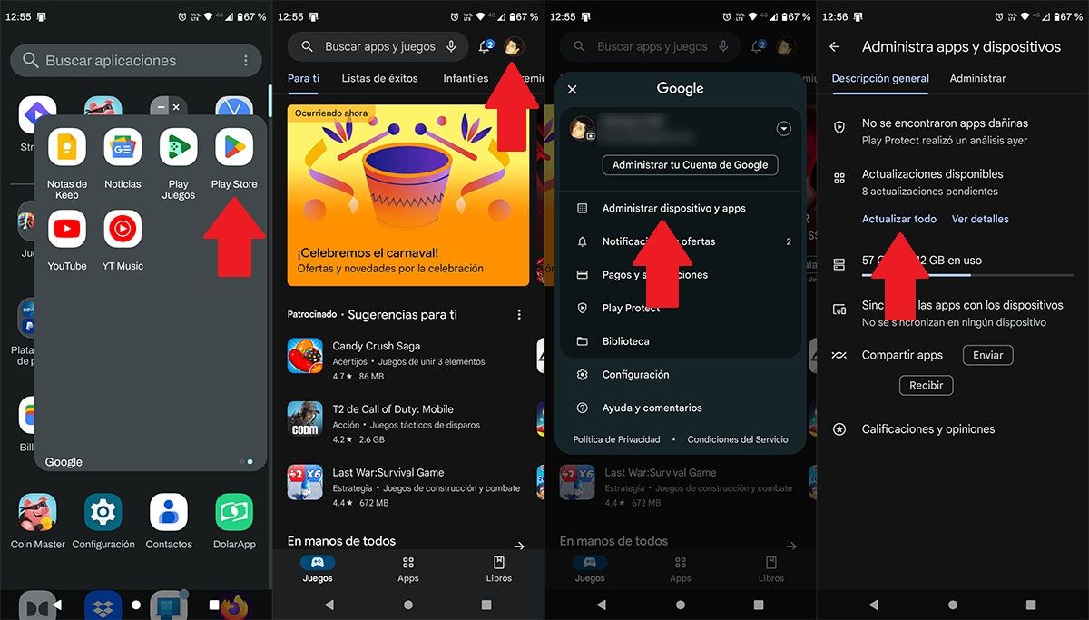 Update The Facebook App On Android