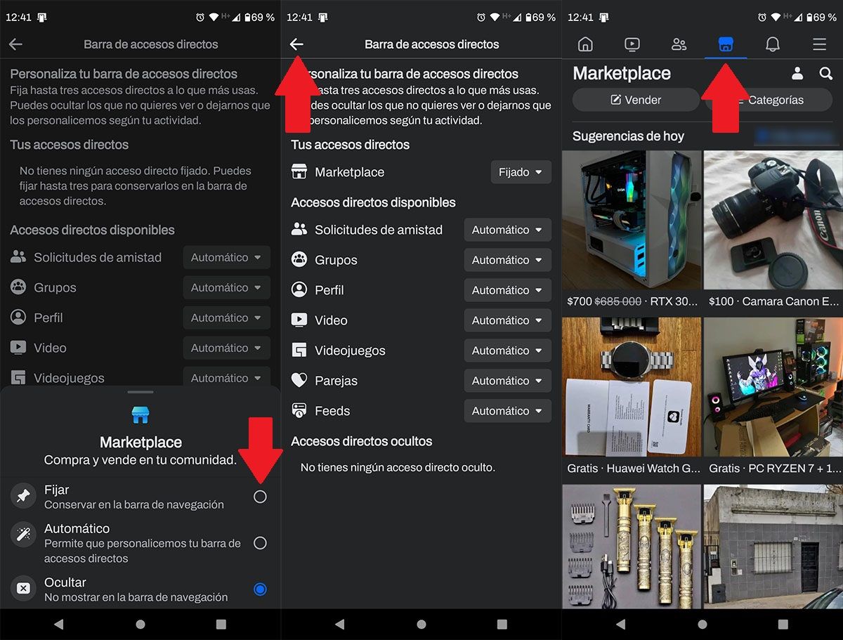 Activate Marketplace On Facebook For Android