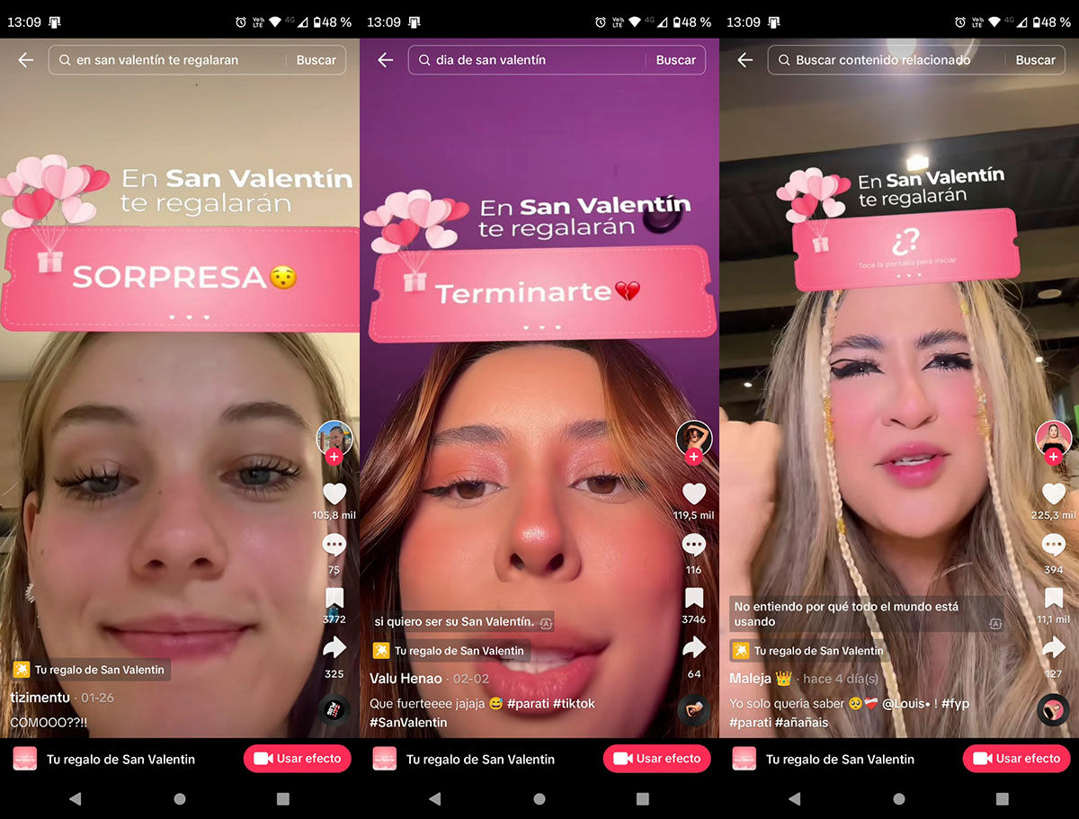 Valentine'S Day Gift Tiktok Filter