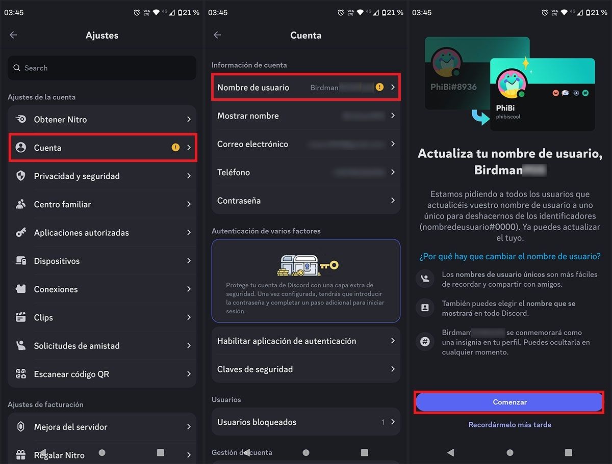 Choose A Username On Discord