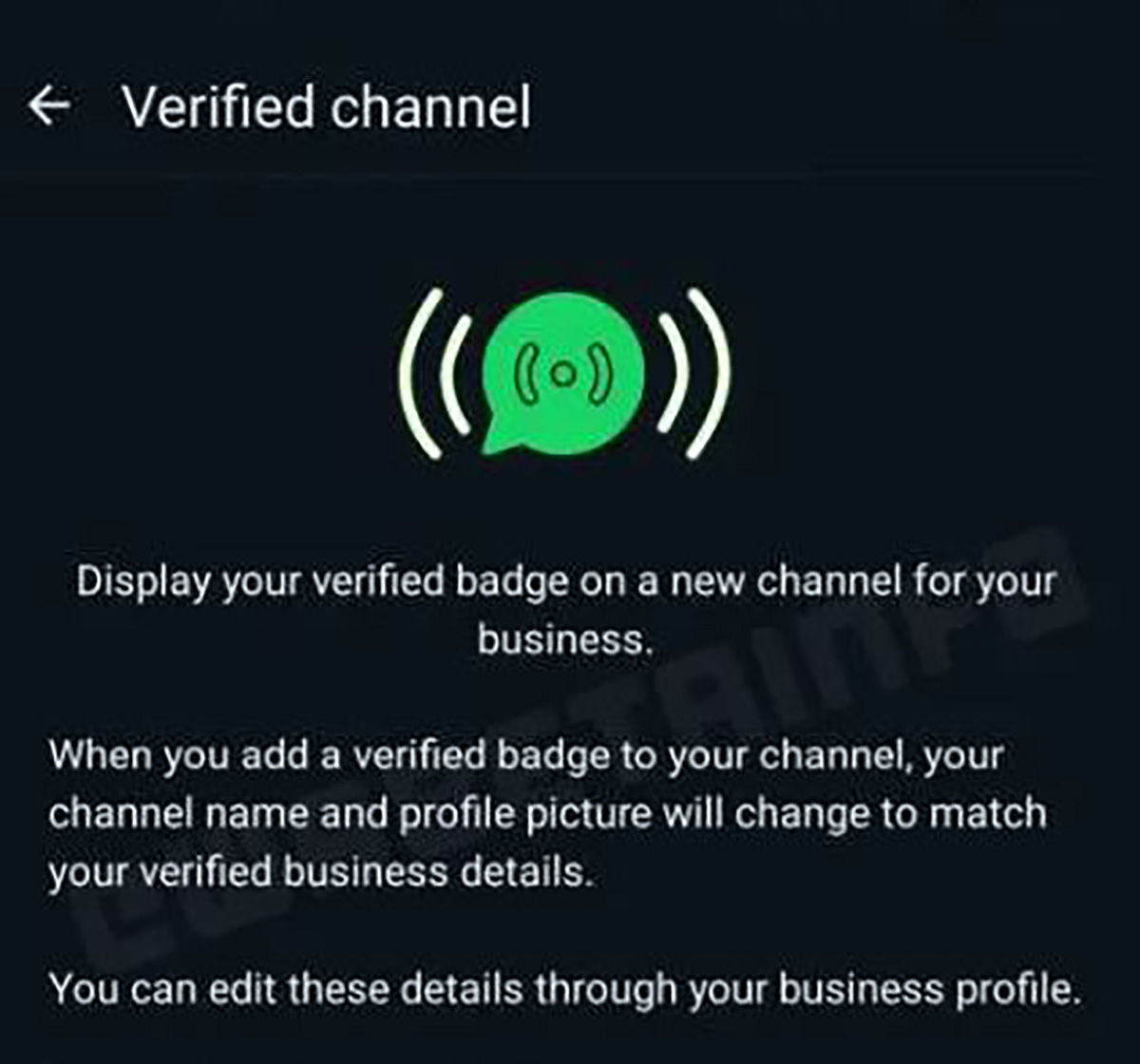 Verification Badges For Official Groups On Whatsapp