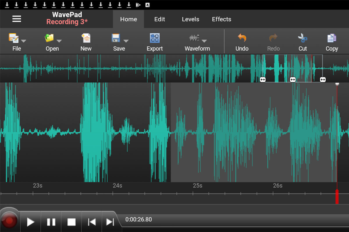 Wavepad Audio Editor