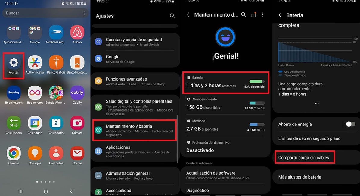 Access The Wireless Charging Settings On The Samsung Galaxy