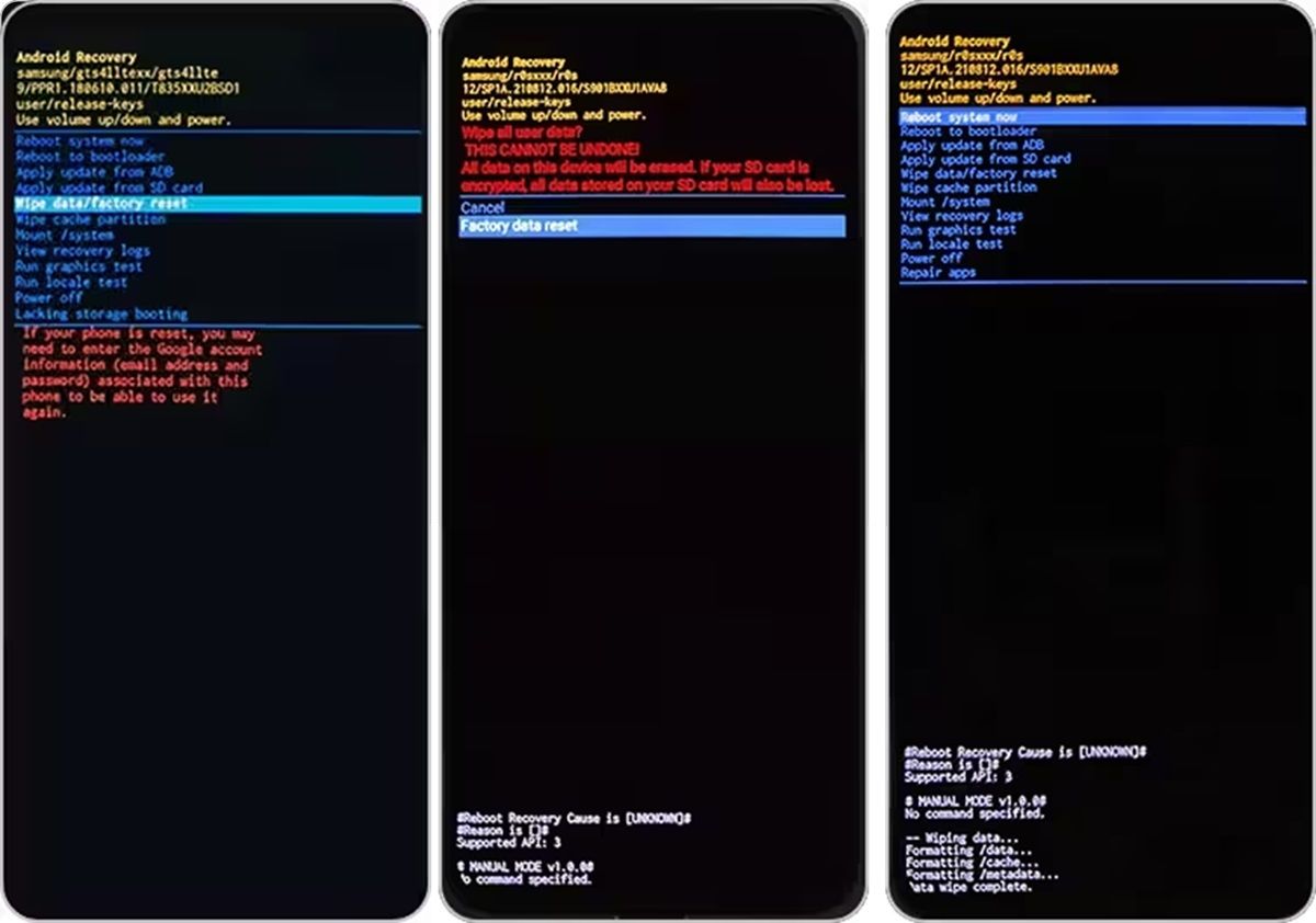 How To Factory Reset Samsung Galaxy