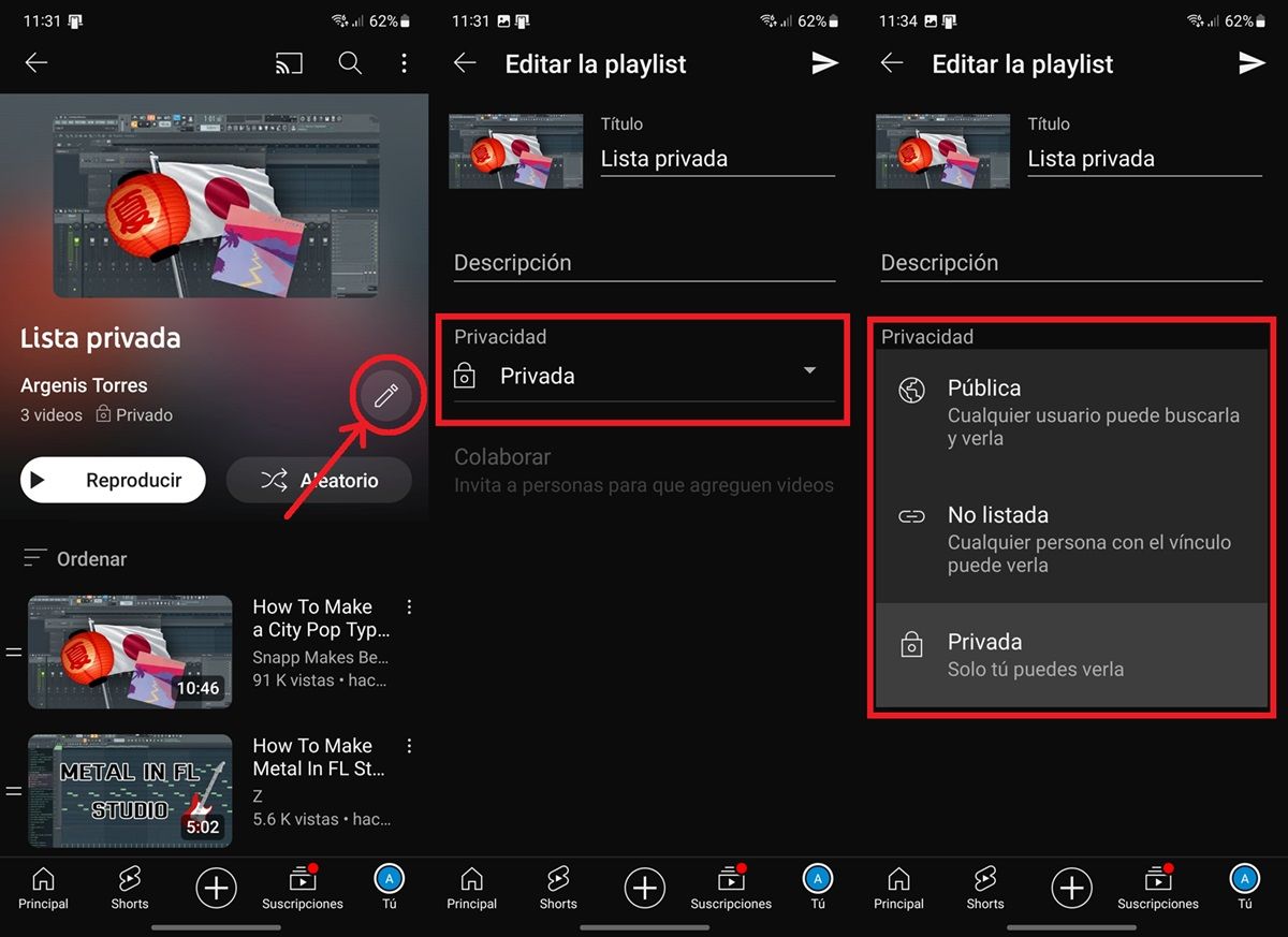 How To Change Playlist Privacy