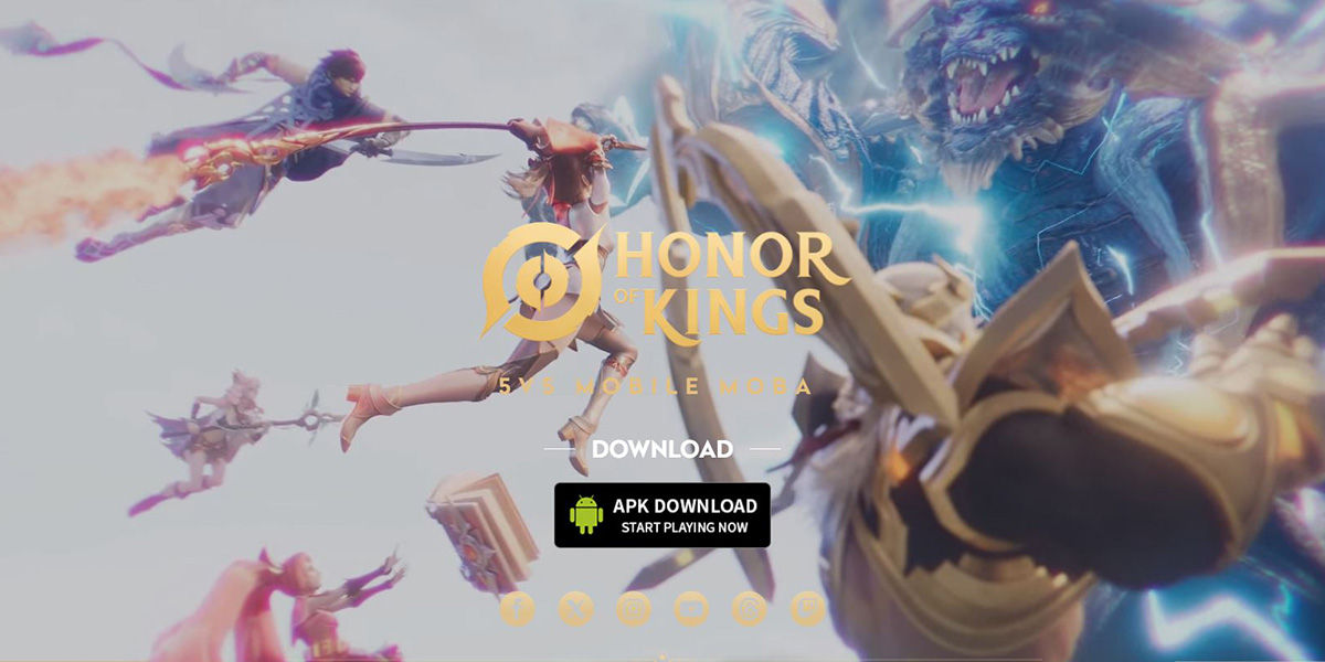 Download The Apk Directly From The Honor Of Kings Page
