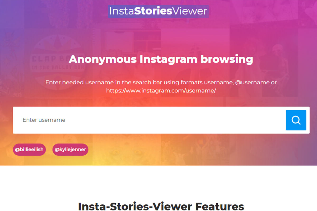 10 Best Pages To See Instagram Without An Account 5 Instastories Viewer