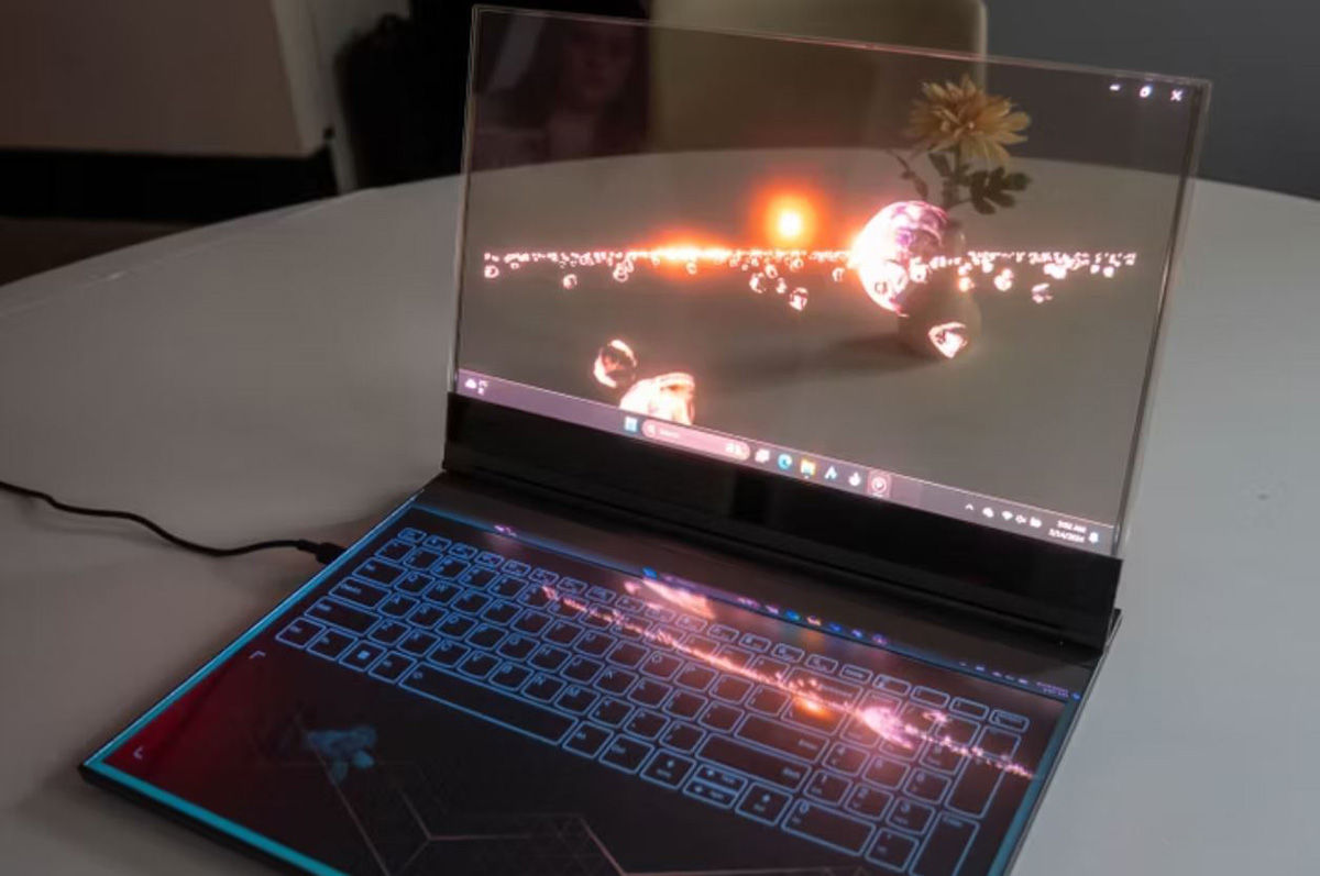 Why Lenovo Made A Laptop With A Transparent Screen