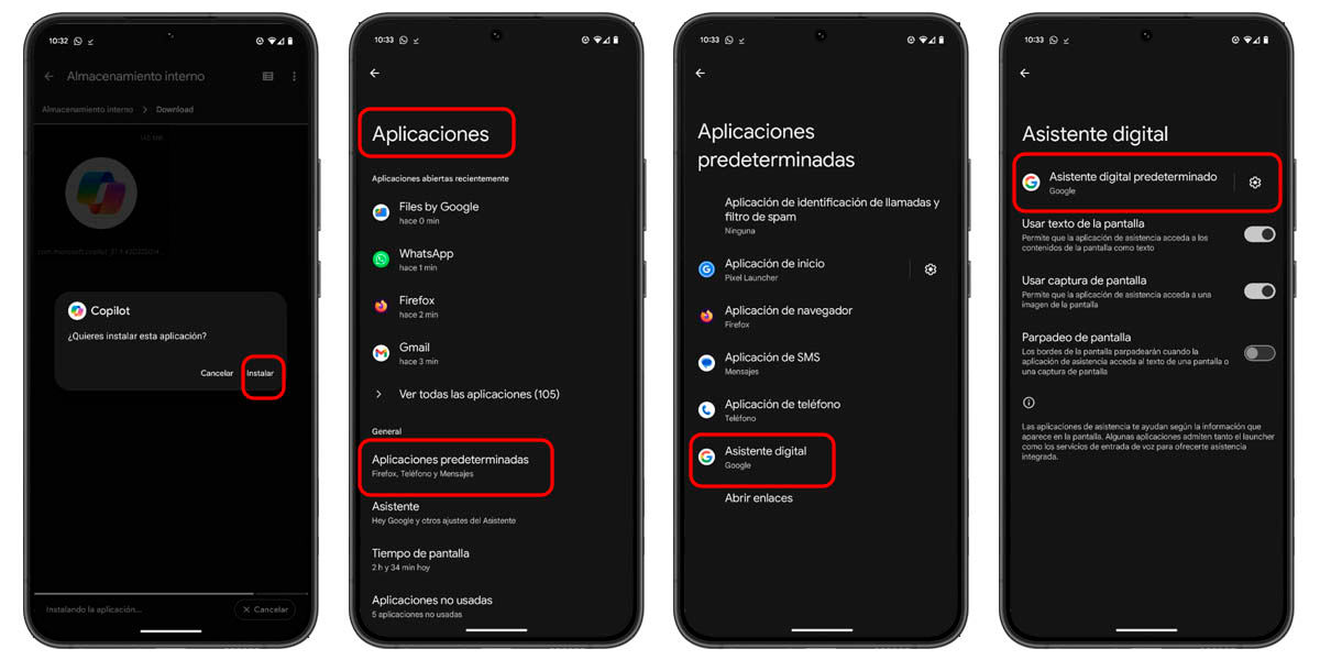 Switch To Assistant Pilot For Android