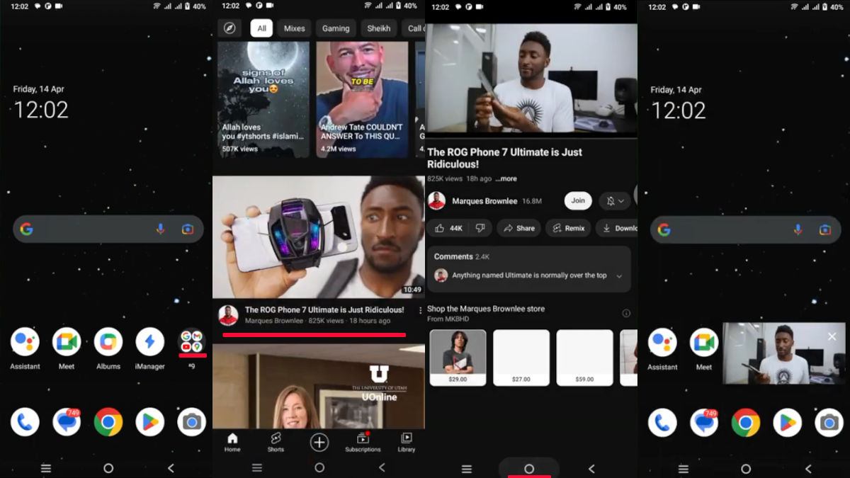 Steps To Put Youtube In A Floating Window On Android