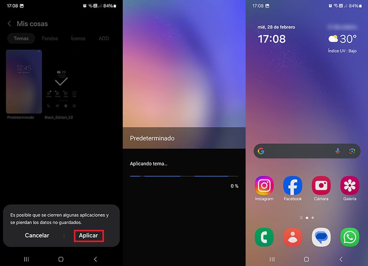 Activate The Original Samsung Galaxy Theme