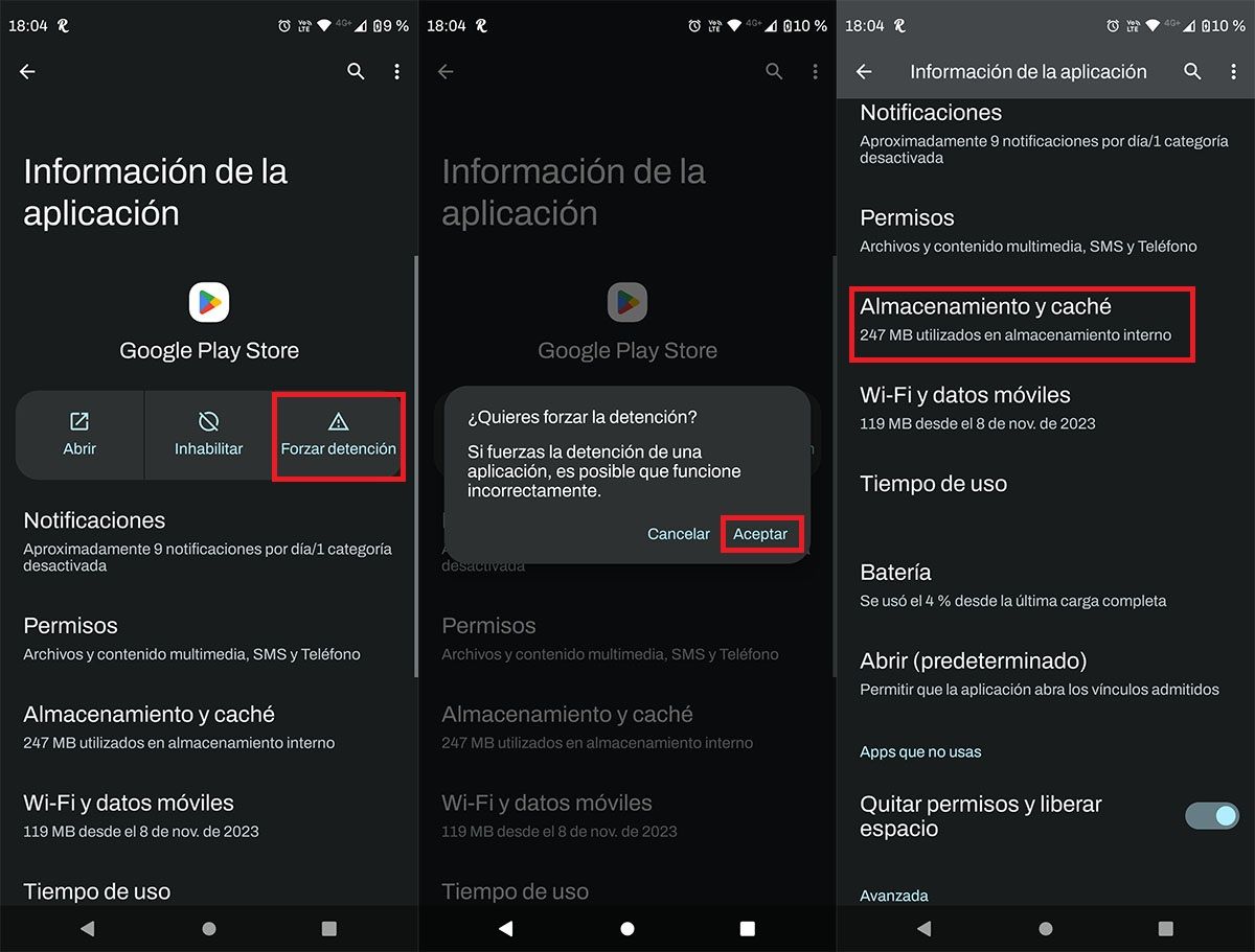 Restart Play Store On Android