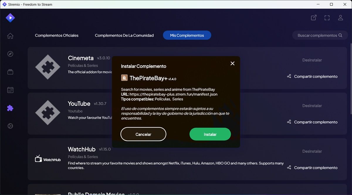 How To Install Rarbg (Thepiratebay) On Stremio Pc