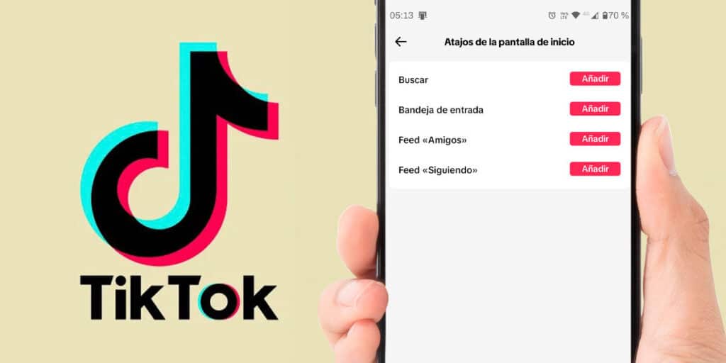 Cómo Crear Accesos Directos A Las Funciones De Tiktok En Android