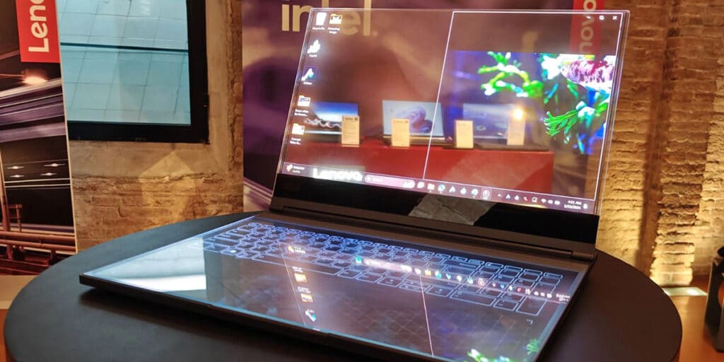 El Anuncio Más Surrealista Del Mwc 2024 Un Portátil Transparente