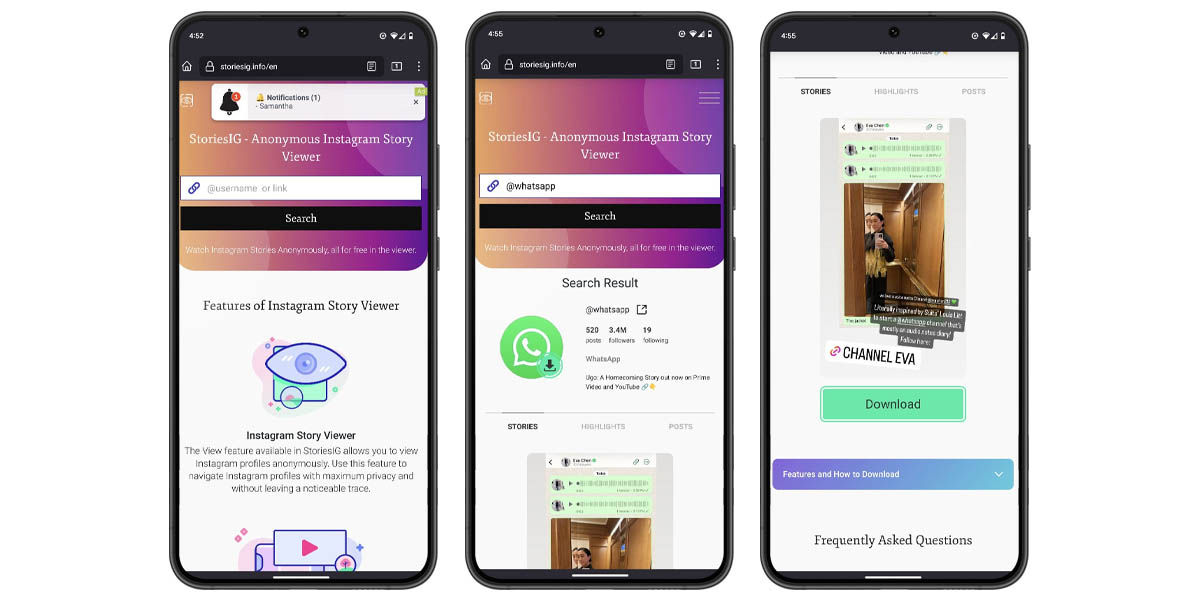 Storyig Is An Online App To Watch Anonymous Instagram Stories Without Any Trace