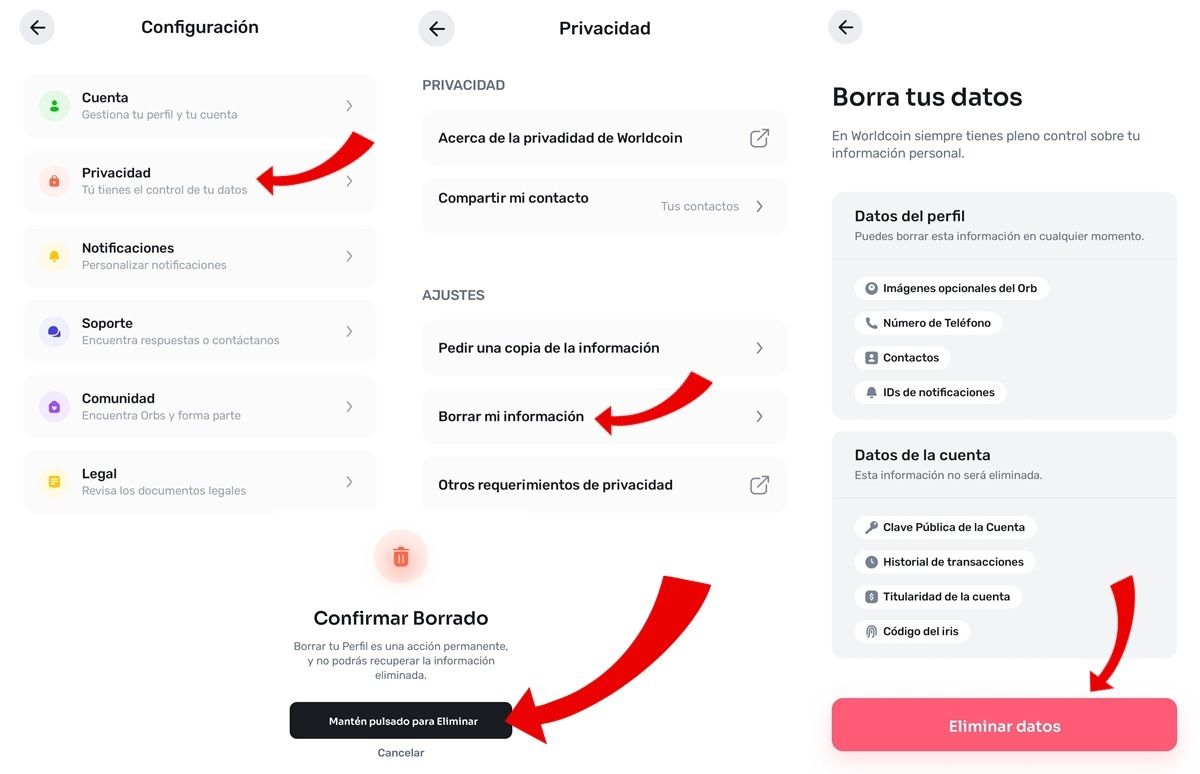 How To Delete My Data And Iris From Worldcoin