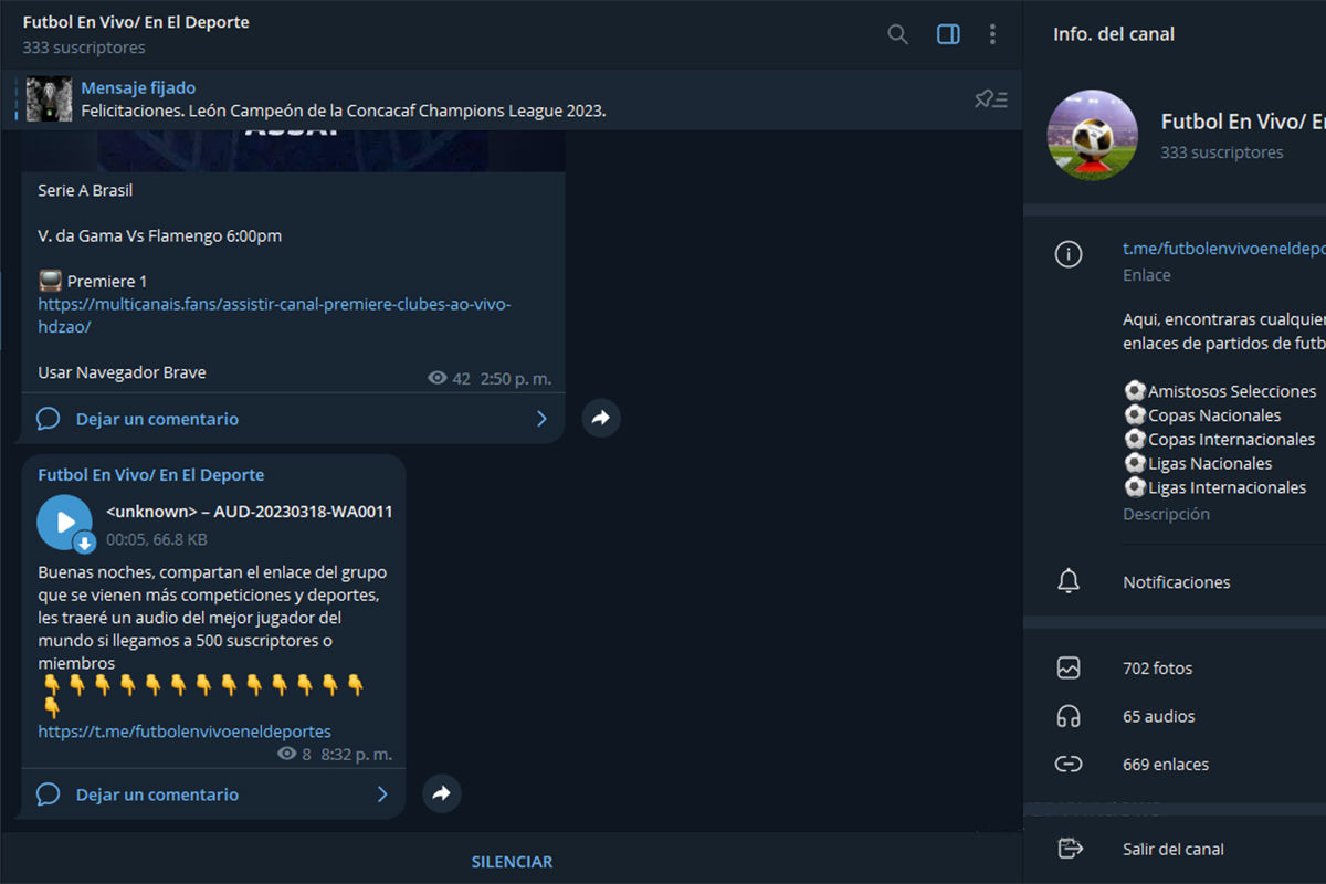 7 Telegram Groups To Watch Football Live And Free In 2024 8 Live Football On Sports: Links To Football Matches And More