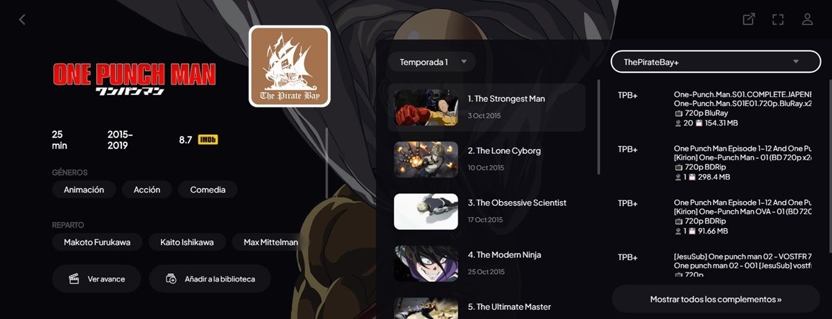 The 5 Best Stremio Addons To Watch Anime In Spanish 5 Thepiratebay+ And Stremio Addon To Watch Anime For Free