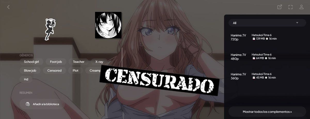 The 5 Best Stremio Addons To Watch Anime In Spanish 8 Hanime Un Addon De Stremio Para Ver Hentai Anime