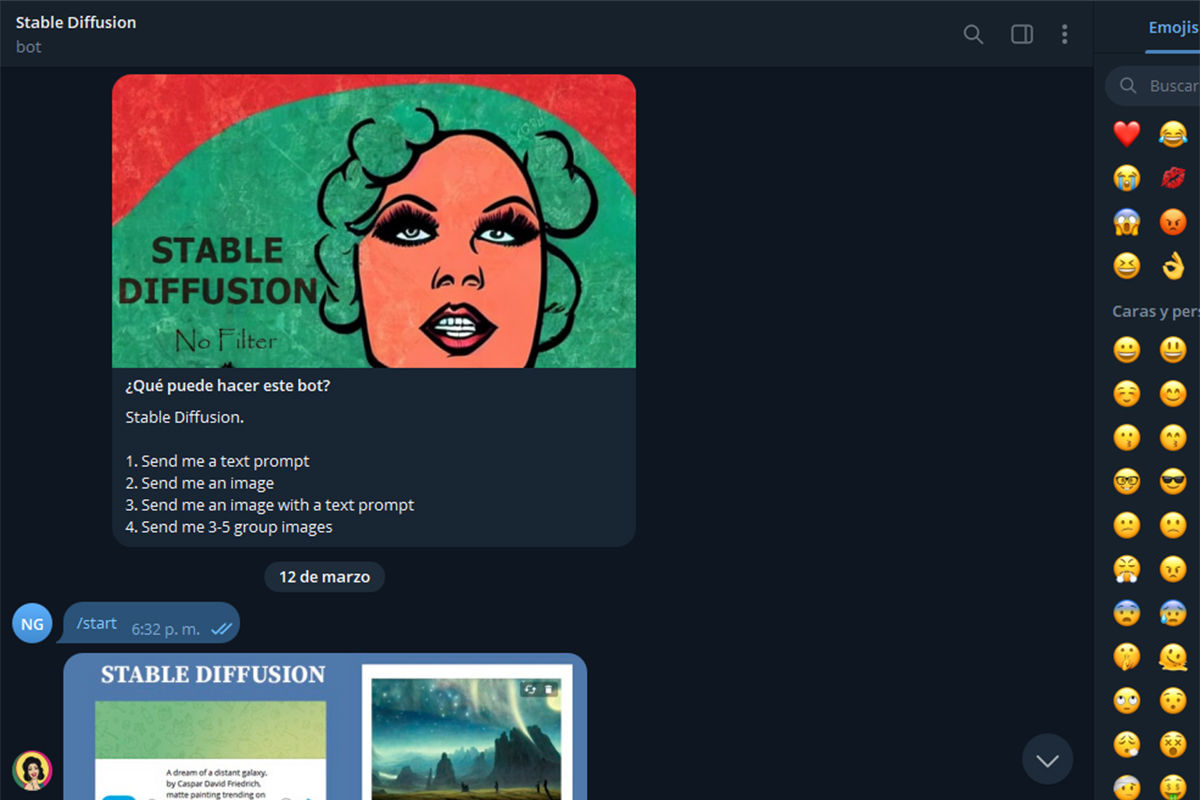 6 Telegram Bots To Create Images With Ai 4 Stable Distribution-Bot-Telegram