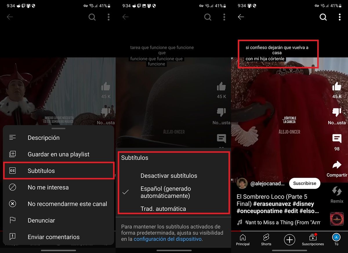 How To Enable Or Disable Subtitles On Youtube Mobile Shorts
