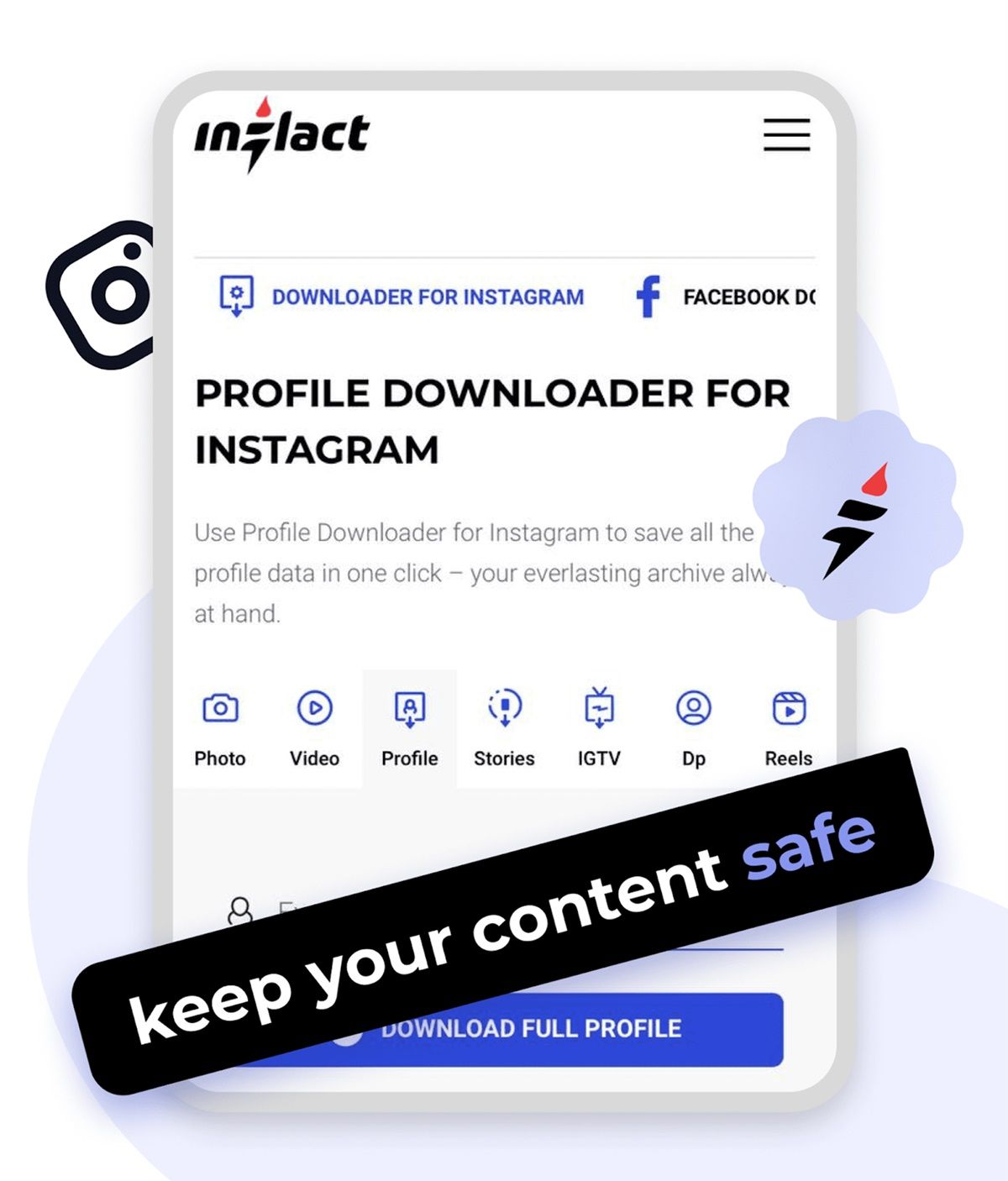Instagram Profile Downloader