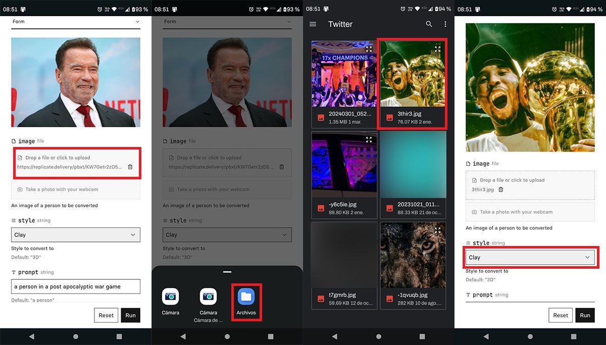 Upload The Photo You Want To Apply The Result