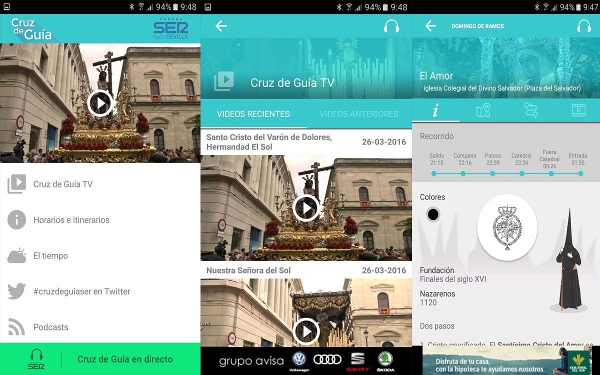 5 Applications To Follow The Procedures Of Holy Week 2024 On Android 5 Cross Of The Seville Guide