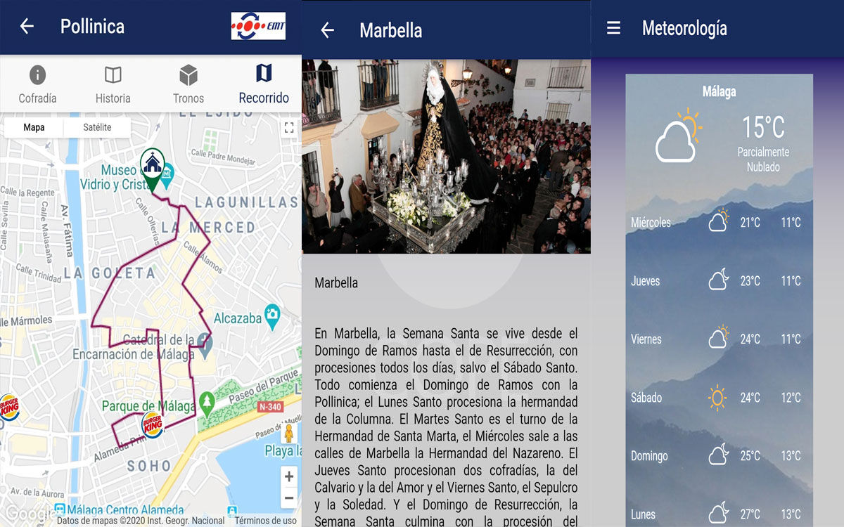 5 Applications To Follow The Procedures Of Holy Week 2024 On Android 11 Holy Week Malaga