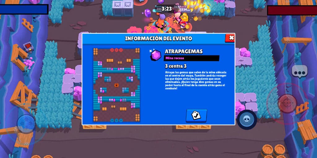 Mejores Brawlers Para Atrapagemas Mapa Mina Rocosa Marzo 2024
