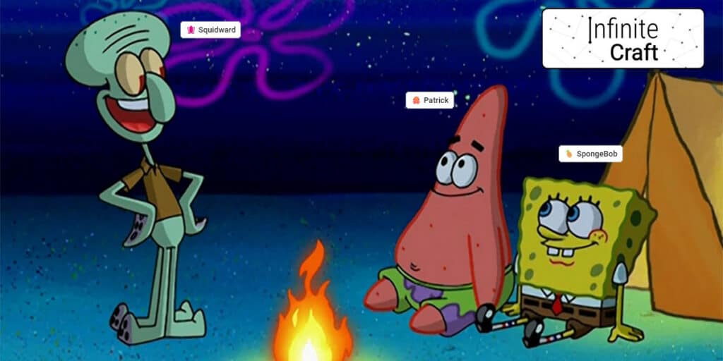 Como Hacer A Bob Esponja Patricio Estrella Y Calamardo En Infinite Craft