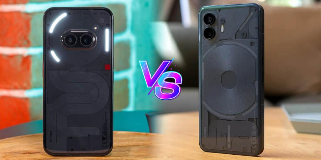Nothing Phone 2A Vs Nothing Phone 2 Comparativa