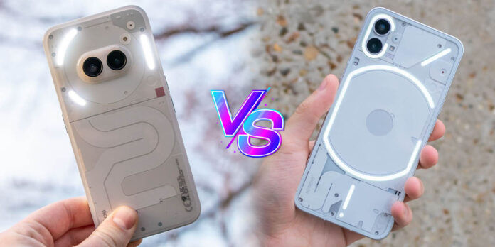 No Phone 2A Vs No Phone 1 Comparativa