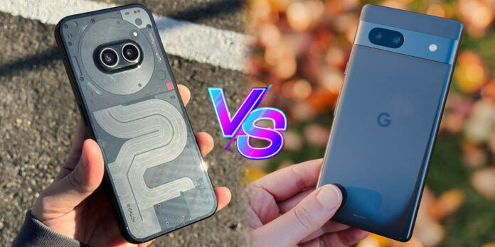 No Phone (2A) Vs Google Pixel 7A Comparison Features