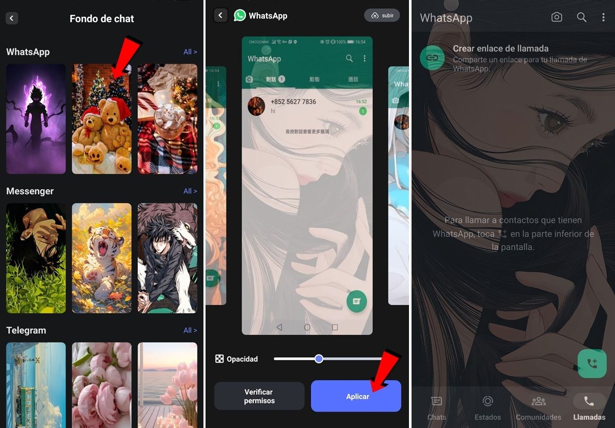 Descarga La Aplicación Wallfancy Para Configurar Un Fondo Animado En La Pantalla De Inicio De Whatsapp