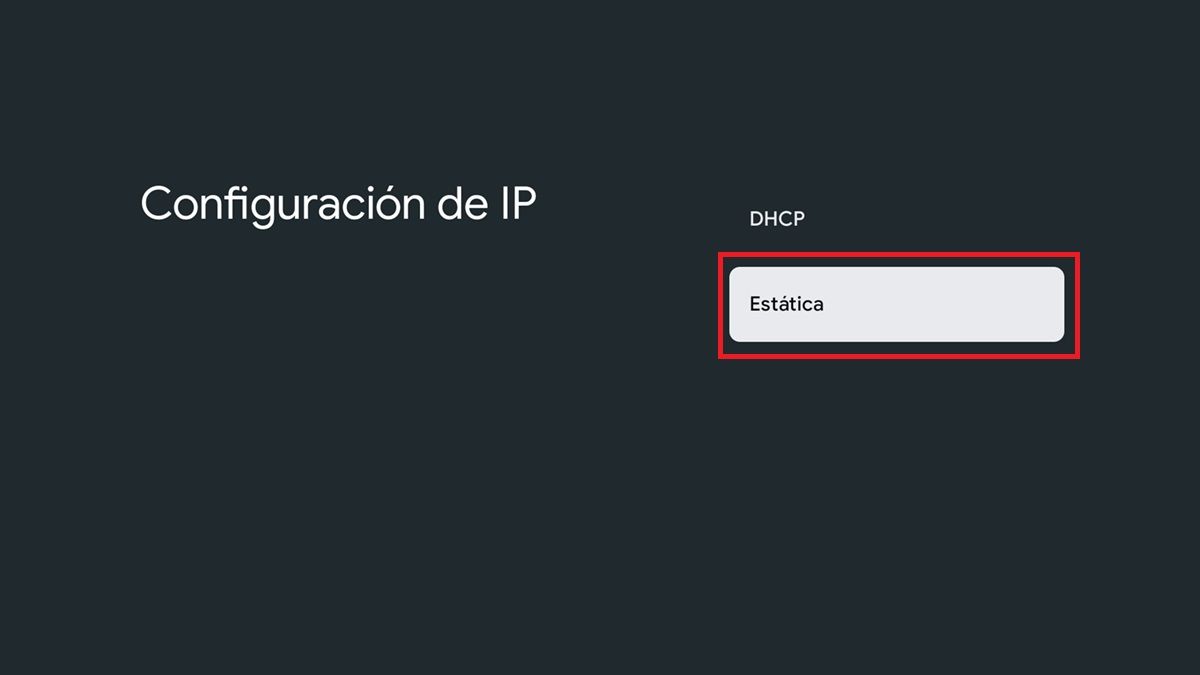 Cómo Cambiar Dns En Google Tv O Android Tv – Seleccione Estático